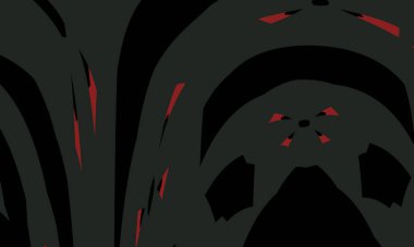 illustration of colorful decorative texture painting. Vibrant paint pattern backdrop