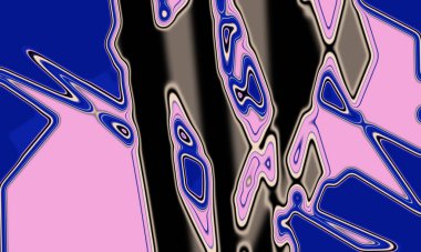 illustration of colorful decorative texture painting. Vibrant paint pattern backdrop