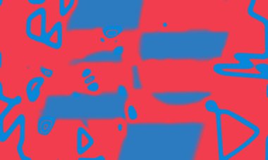 illustration of colorful decorative texture painting. Vibrant paint pattern backdrop