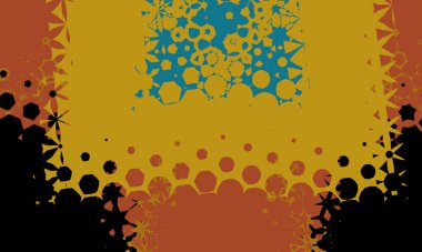 Soyut parlak renkli arkaplan. İşiniz için güzel bir illüstrasyon