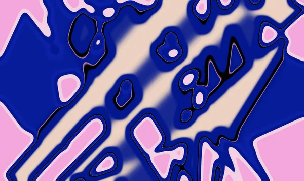 Иллюстрация Красочной Декоративной Текстурной Живописи Яркий Фон Рисунка — стоковое фото