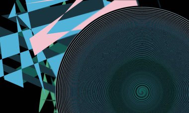 Soyut parlak renkli arkaplan. İşiniz için güzel bir illüstrasyon