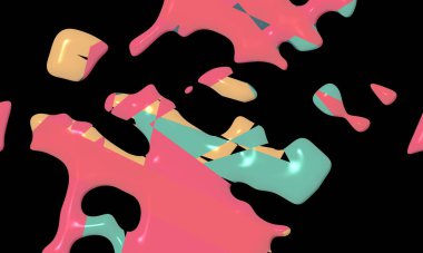 Soyut parlak renkli arkaplan. İşiniz için güzel bir illüstrasyon