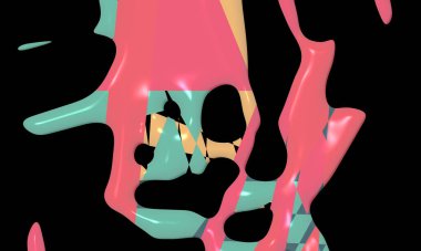 Soyut parlak renkli arkaplan. İşiniz için güzel bir illüstrasyon