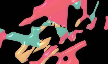 Soyut parlak renkli arkaplan. İşiniz için güzel bir illüstrasyon