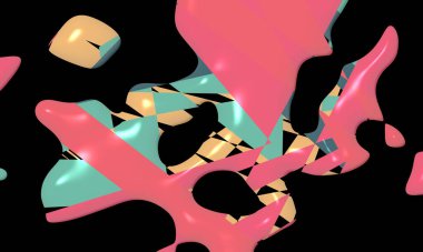 Soyut parlak renkli arkaplan. İşiniz için güzel bir illüstrasyon