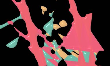 Soyut parlak renkli arkaplan. İşiniz için güzel bir illüstrasyon