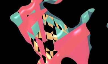 Soyut parlak renkli arkaplan. İşiniz için güzel bir illüstrasyon