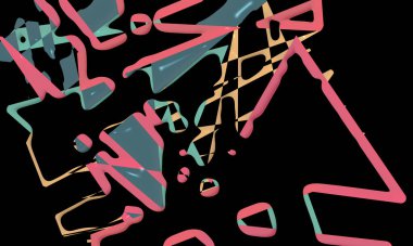 Soyut parlak renkli arkaplan. İşiniz için güzel bir illüstrasyon