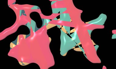 Soyut parlak renkli arkaplan. İşiniz için güzel bir illüstrasyon