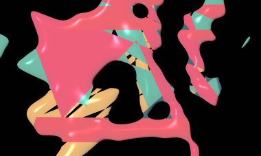 Soyut parlak renkli arkaplan. İşiniz için güzel bir illüstrasyon