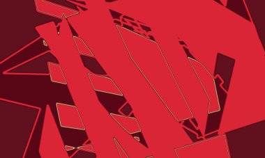 Soyut parlak renkli arkaplan. İşiniz için güzel bir illüstrasyon