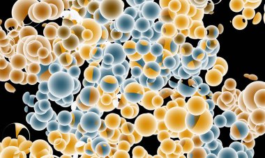 Renklerin, dokuların ve ilginç desenlerin mükemmel bir karışımı ile arkaplan