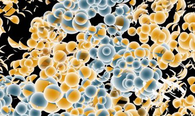 Renklerin, dokuların ve ilginç desenlerin mükemmel bir karışımı ile arkaplan