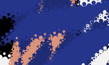 Renklerin, dokuların ve ilginç desenlerin mükemmel bir karışımı ile arkaplan