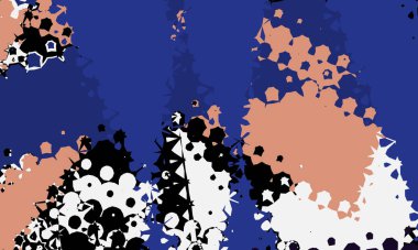 Renklerin, dokuların ve ilginç desenlerin mükemmel bir karışımı ile arkaplan