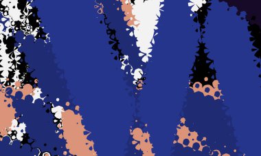 Renklerin, dokuların ve ilginç desenlerin mükemmel bir karışımı ile arkaplan