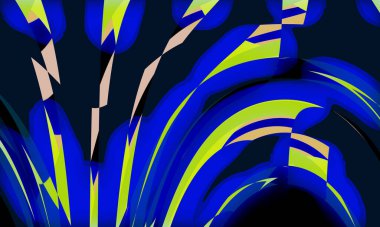 Renklerin, dokuların ve ilginç desenlerin mükemmel bir karışımı ile arkaplan