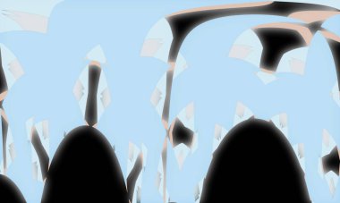 Renklerin, dokuların ve ilginç desenlerin mükemmel bir karışımı ile arkaplan