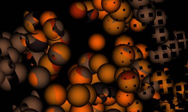 Renklerin, dokuların ve ilginç desenlerin mükemmel bir karışımı ile arkaplan