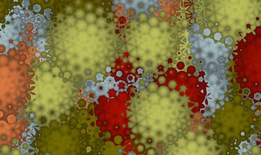 Renklerin, dokuların ve ilginç desenlerin mükemmel bir karışımı ile arkaplan