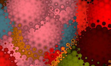 Renklerin, dokuların ve ilginç desenlerin mükemmel bir karışımı ile arkaplan