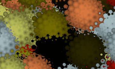 Renklerin, dokuların ve ilginç desenlerin mükemmel bir karışımı ile arkaplan