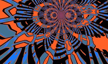 Renklerin, dokuların ve ilginç desenlerin mükemmel bir karışımı ile arkaplan