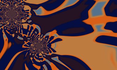 Renklerin, dokuların ve ilginç desenlerin mükemmel bir karışımı ile arkaplan