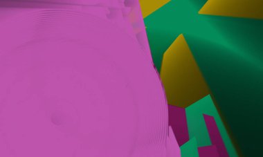 Renklerin, dokuların ve ilginç desenlerin mükemmel bir karışımı ile arkaplan