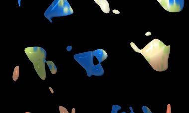 Renklerin, dokuların ve ilginç desenlerin mükemmel bir karışımı ile arkaplan