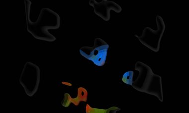 Renklerin, dokuların ve ilginç desenlerin mükemmel bir karışımı ile arkaplan