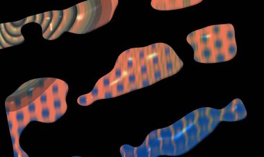 Renklerin, dokuların ve ilginç desenlerin mükemmel bir karışımı ile arkaplan