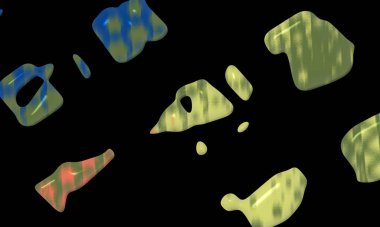 Renklerin, dokuların ve ilginç desenlerin mükemmel bir karışımı ile arkaplan