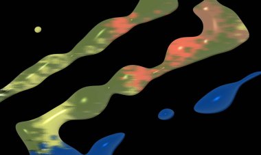 Renklerin, dokuların ve ilginç desenlerin mükemmel bir karışımı ile arkaplan