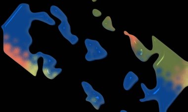 Renklerin, dokuların ve ilginç desenlerin mükemmel bir karışımı ile arkaplan