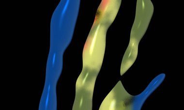 Renklerin, dokuların ve ilginç desenlerin mükemmel bir karışımı ile arkaplan