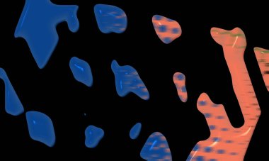 Renklerin, dokuların ve ilginç desenlerin mükemmel bir karışımı ile arkaplan