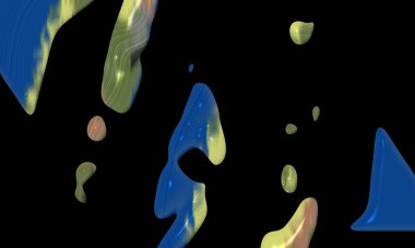 Renklerin, dokuların ve ilginç desenlerin mükemmel bir karışımı ile arkaplan