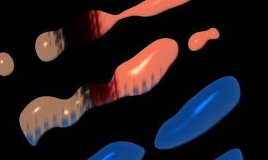 Renklerin, dokuların ve ilginç desenlerin mükemmel bir karışımı ile arkaplan