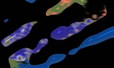 Renklerin, dokuların ve ilginç desenlerin mükemmel bir karışımı ile arkaplan