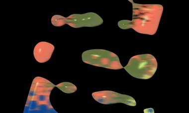 Renklerin, dokuların ve ilginç desenlerin mükemmel bir karışımı ile arkaplan