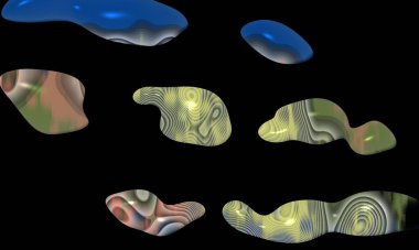 Renklerin, dokuların ve ilginç desenlerin mükemmel bir karışımı ile arkaplan