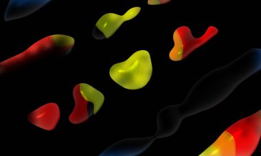 Renklerin, dokuların ve ilginç desenlerin mükemmel bir karışımı ile arkaplan