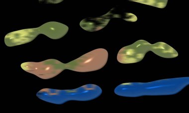 Renklerin, dokuların ve ilginç desenlerin mükemmel bir karışımı ile arkaplan