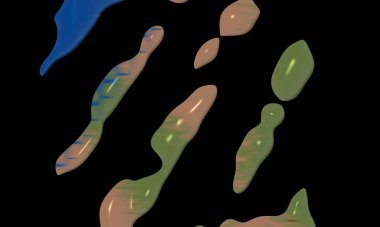 Renklerin, dokuların ve ilginç desenlerin mükemmel bir karışımı ile arkaplan