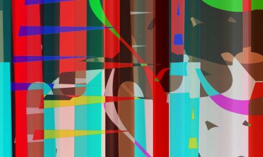 Color background design. Abstract background with shapes. Cool background design for posters.