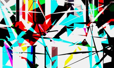 Color background design. Abstract background with shapes. Cool background design for posters.