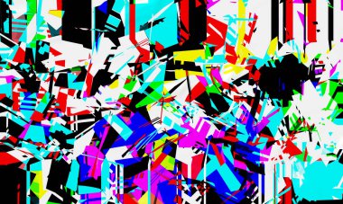 Color background design. Abstract background with shapes. Cool background design for posters.