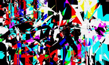 Color background design. Abstract background with shapes. Cool background design for posters.